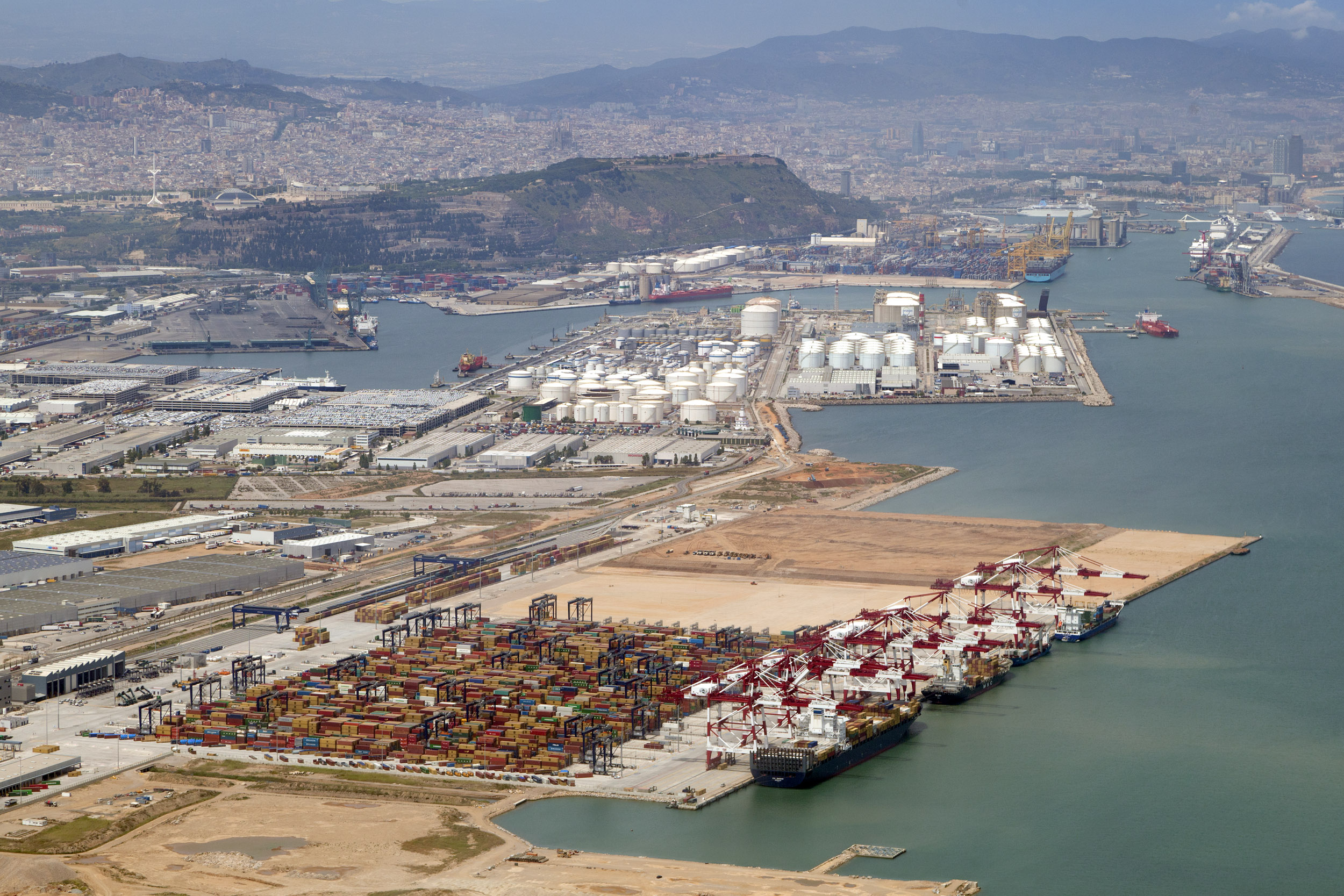 The Port of Barcelona is Spain’s number one in terms of the value of the goods handled.